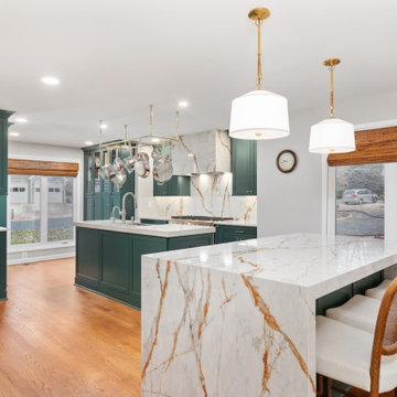 Chapel Cross Way Kitchen, Main Level, and Basement