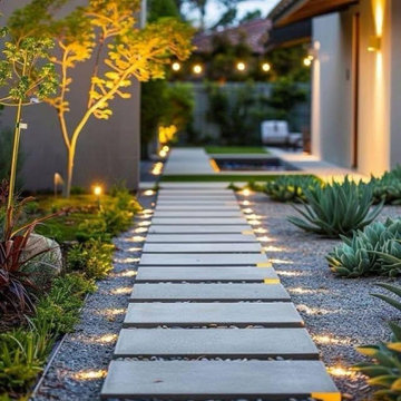 Tropical Walkway & Landscape Design in Key West
