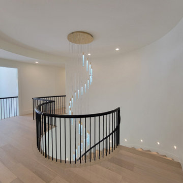 Project #158 | Contemporary Curved Staircase