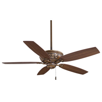 MinkaAire Walnut Classica 54" 5-Blade Energy Star Indoor Ceiling Fan