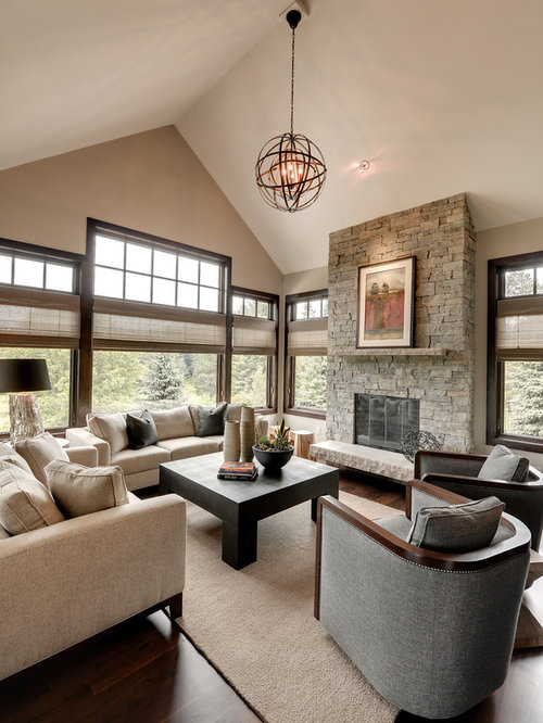 Transitional Family Room Design Ideas, Remodels & Photos Houzz