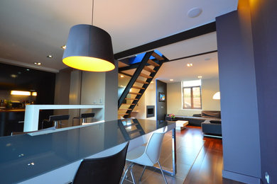 Idée de décoration pour un salon design.