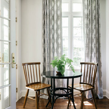 Dining Nook in Historic Family Home in Kenilworth