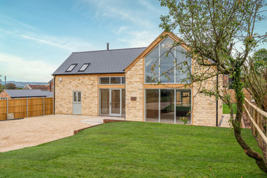 Photo of a modern house exterior in Gloucestershire.