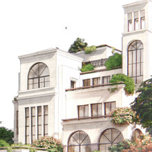 Colonial facade