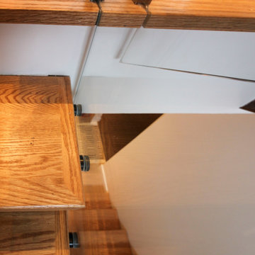 Project #98 | Modern Mono-beam Staircase with Glass Railing