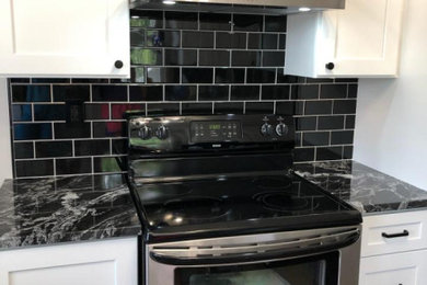 Inspiration for a modern kitchen remodel in Other