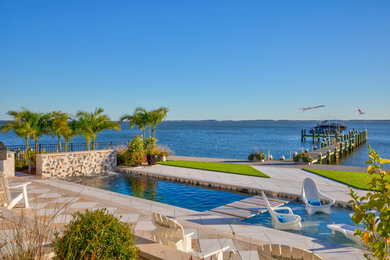 Pool - coastal pool idea in Other