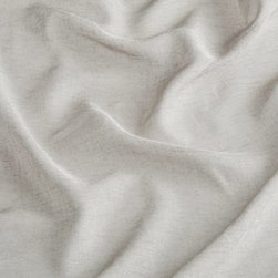 Serene Stone Voile Roman blind and curtain - Curtains