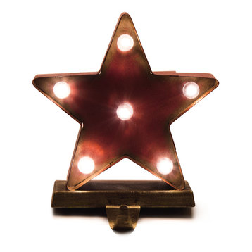 Marquee LED Star Stocking Holder