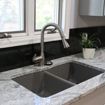 New Viscount White Granite Countertops - Home Ready For Resale