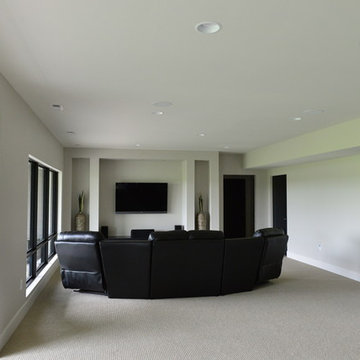 Basement Entertainment Area