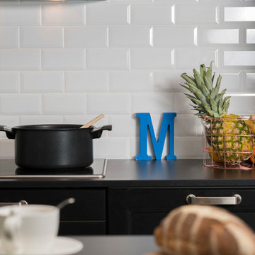 black & white pour la cuisine