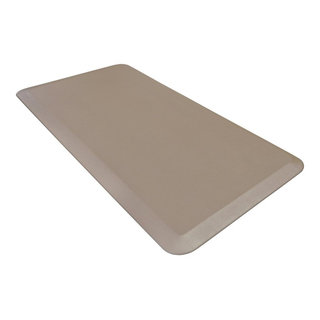 GelPro Elite Comfort Kitchen Floor Mat Linen 20 in. x 72 in. Truffle