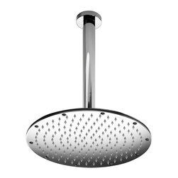 Supioni 53812 Round Chrome Shower Head - Showerheads And Body Sprays