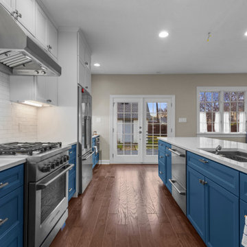 Vickery Park Blue & White Kitchen