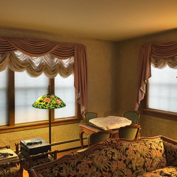 Light filtering honeycomb shades