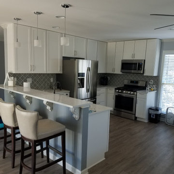 Yanover Painting and Remodeling Before/After in-law suite