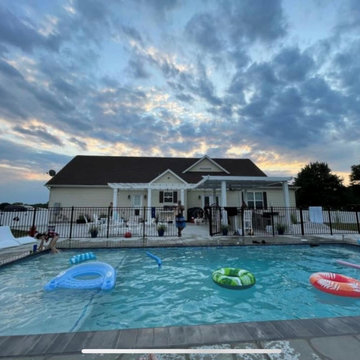 Swimming Pool Build in Welcome, MD - RR - Wise Pool & Spa