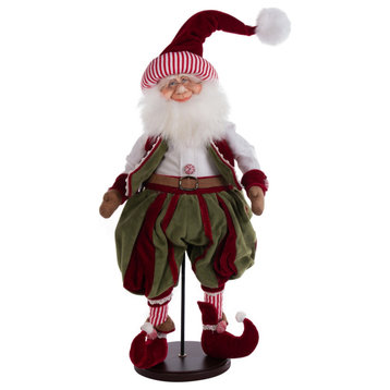 19" Candy Wonderland Elf Doll With Stand