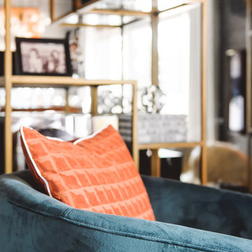 Hollywood Regency Living Room