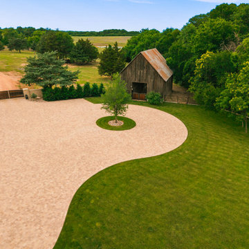 Front Entry & Circle Drive |  Weston Country Estate