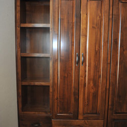 Custom King sized Murphy Wallbed with cabients - Beds