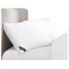 Five Queens Court Elite 300 TC Sateen Cotton Down Alternative Firm Pillow, 20x28