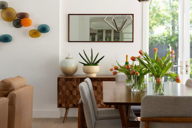 1960s dining room photo in Orange County