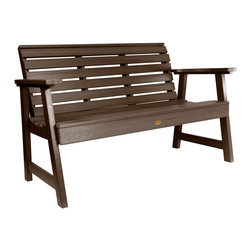 Highwood USA - Weatherly Garden Bench - Outdoor Benches