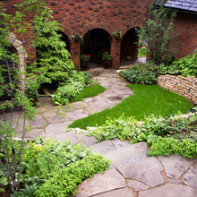 Sloped yard