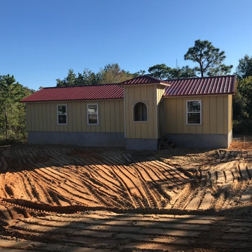 Spanish style small cottage (Hardi Stucco Siding)