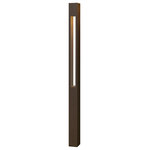 Hinkley - Hinkley 15602BZ Atlantis Square Large Bollard - Atlantis features a minimalist design for the ultimate, urban sophistication. Constructed of solid aluminum and Dark Sky compliant, Atlantis provides a chic solution to eco-conscious homeowners.