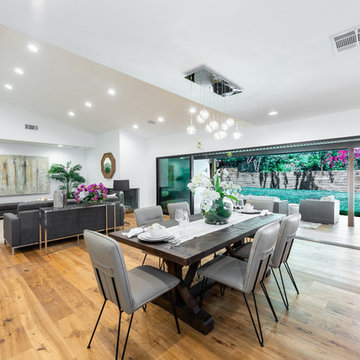 Contemporary Great Room | Wrightwood Residence | Studio City