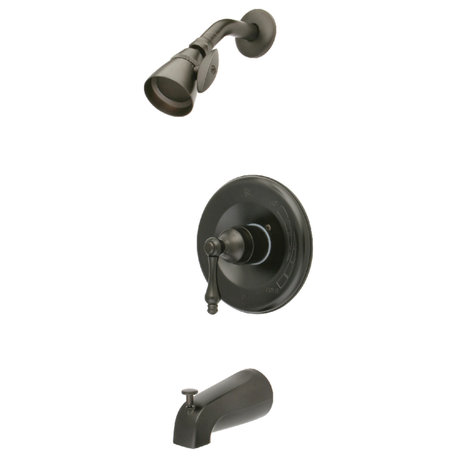 Kingston Brass Tub and Shower Faucet, Oil Rubbed Bronze