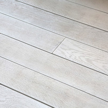 Création d'un terrasse en bois minéral