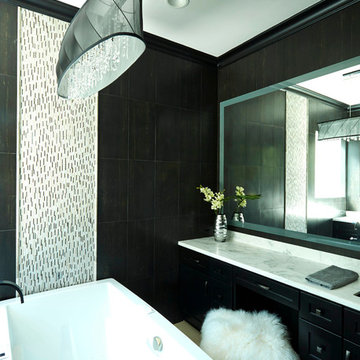 Contemporary Black & White in Conroe