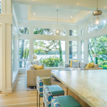 Modern Kitchen and Landscape Design, Cape Cod Massachusetts