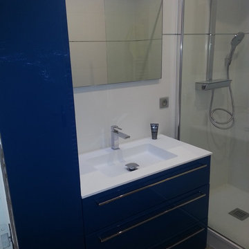 Réalisation de 2 salles de bain moderne haut de gamme