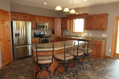 Inspiration for a timeless kitchen remodel in Other
