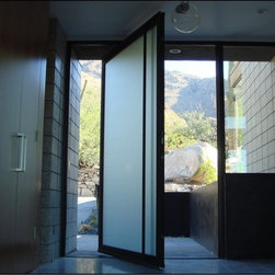 Glass Pivot Doors - Front Doors