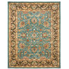 Safavieh Heritage Collection HG812 Rug, Blue/Brown, 9' X 12'