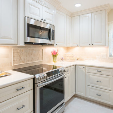 Antique White Elegant Kitchen