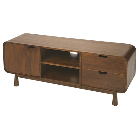 Butler Drayton Modern Wood Entertainment Console
