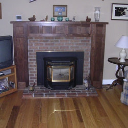 Walnut Mantel - Products