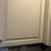 Existing crème cabinets