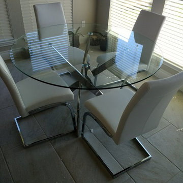 Martini Dining Table & Alberti Chairs
