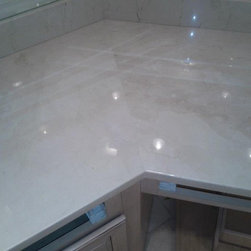 Marble Repair After - Kitchen Countertops
