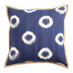 IKAT PILLOW COVER &ndash; SPOTTED SQUARE - NEW - Products