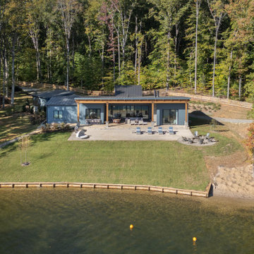 Custom Home: Modern Lakefront Home on Lake Anna with Unmatched Water Views